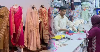 গুলশানের মার্কেটে ঈদ কেনাকাটা; পছন্দের পোশাক কিনতে ব্যস্ত ক্রেতারা